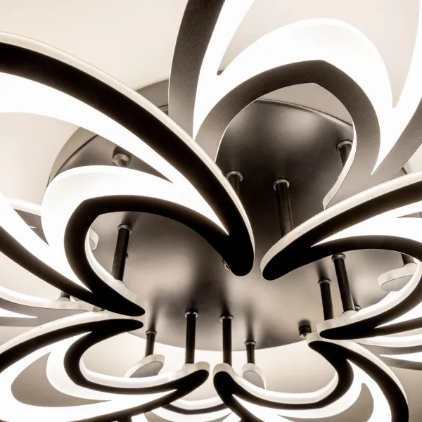 Brilagi - LED Stmievateľný prisadený luster TWIST LED/125W/230V 3000-6500K + DO