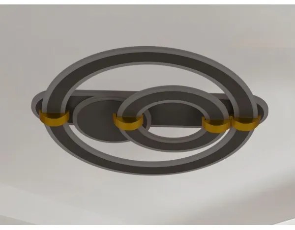 LED stmievateľné stropné svietidlo LED/120W/230V 3000-6500K + diaľkové ovládanie