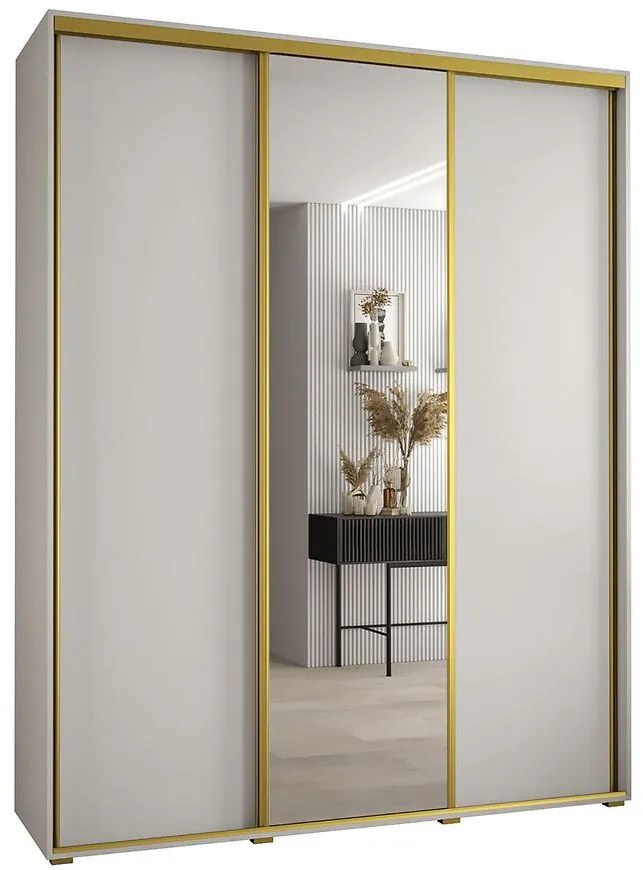 Skriňa 45 Canaris 3 190 biela/gold