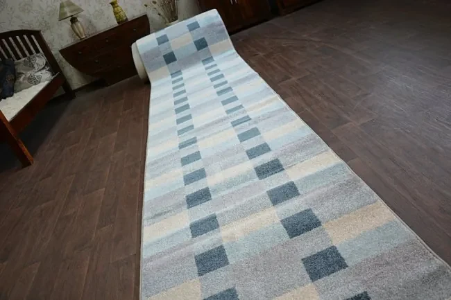 Behúň NORDIC LOFT sivý / krém G4598