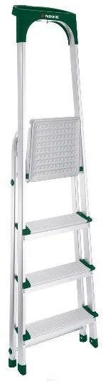 Parkside®  Hliníkový rebrík, 4-stupňový  (100384250)