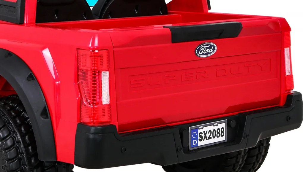 Ramiz Ford Super Duty Červený pickup