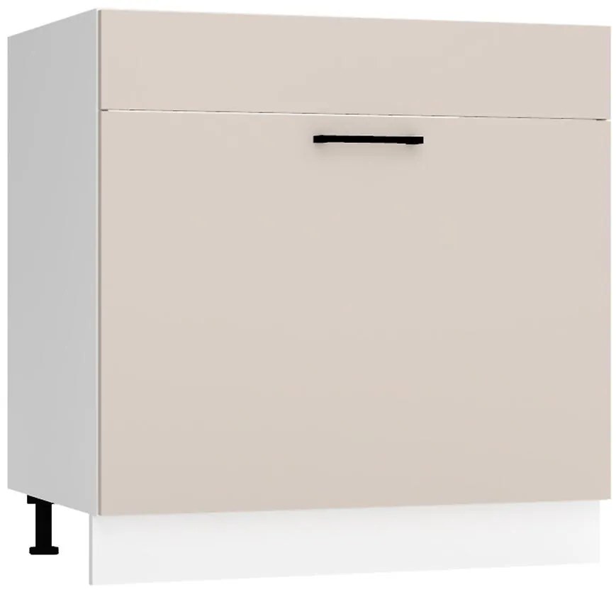 Kuchynská skrinka Max D80zl S/1 Zasl   svetlobéžová