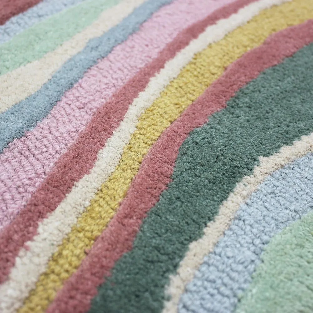 Ručne tkaný vlnený koberec 120x170 cm Abstract Flow – Flair Rugs