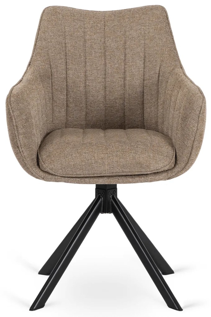 PROXIMA.store - Čalúnená otočná stolička MUMBAI FARBA: zelená