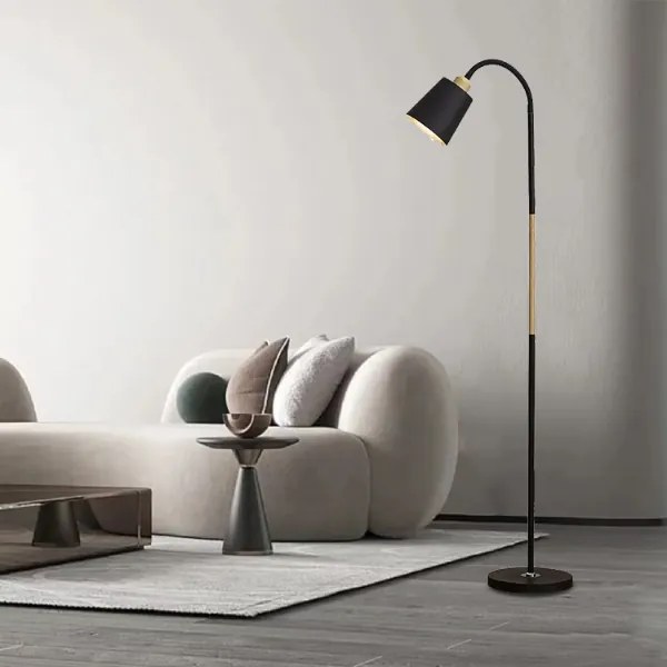 BERGE Stojacia lampa LED E27 - VIEW