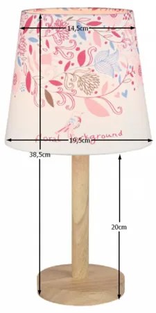 Tempo Kondela Stolná lampa Qenny 8