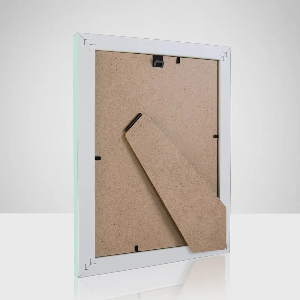 Plastový rámček v mentolovozelenej farbe 14x19 cm