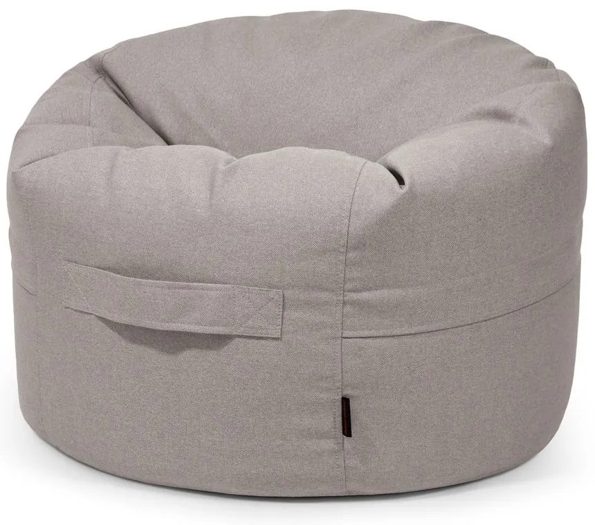 Sivobéžový detský sedací vak Roll 80 – SLOWDOWN