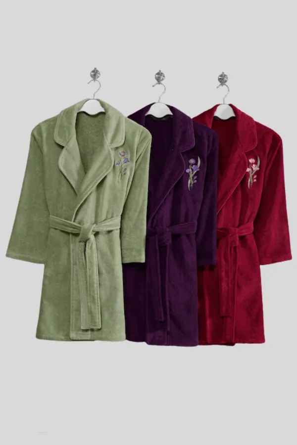 Soft Cotton Luxusný dámsky župan + uterák LILLY v darčekovom balení