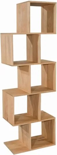 Dizajnový regál Timber 150 cm prírodné mango