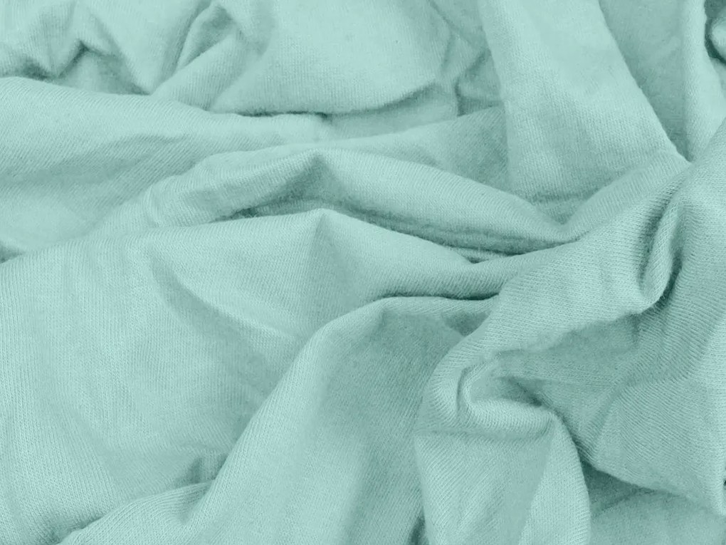 Jersey plachta EXCLUSIVE mentolová 140x200cm, 100% bavlna