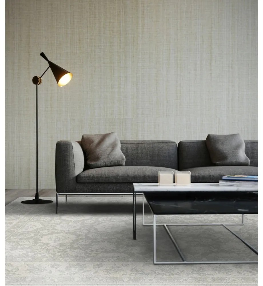 Sivý vlnený koberec 133x190 cm Kirla – Agnella