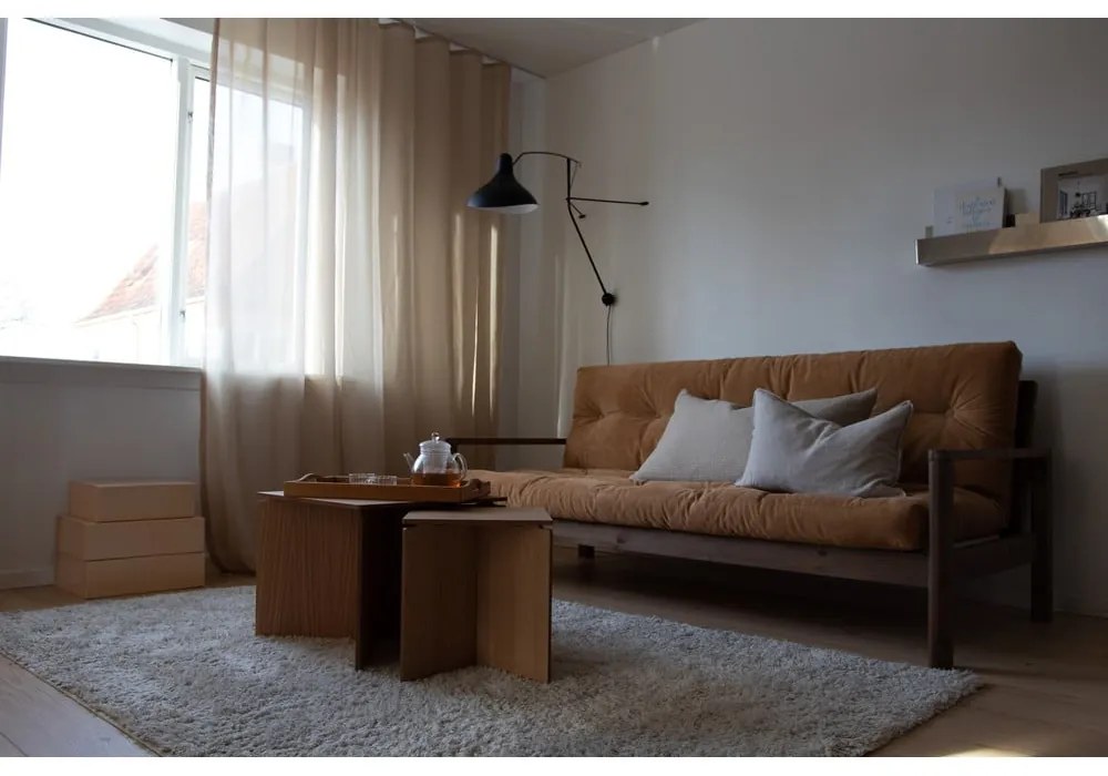 Tmavosivá rozkladacia pohovka 205 cm Knob – Karup Design