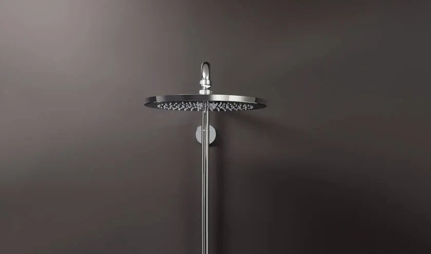 Hansgrohe Croma Select S, Showerpipe 280 1jet EcoSmart 9 l/min s termostatom, chróm, HAN-26794000