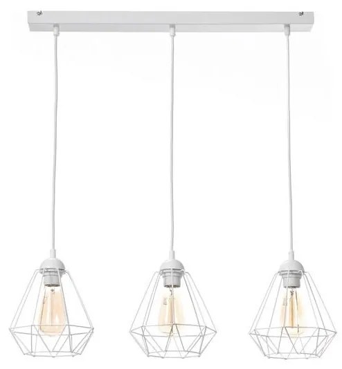 Luster na lanku DIAMENT MINI 3xE27/60W/230V
