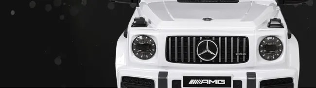Elektrické autíčko MERCEDES AMG G63 biele
