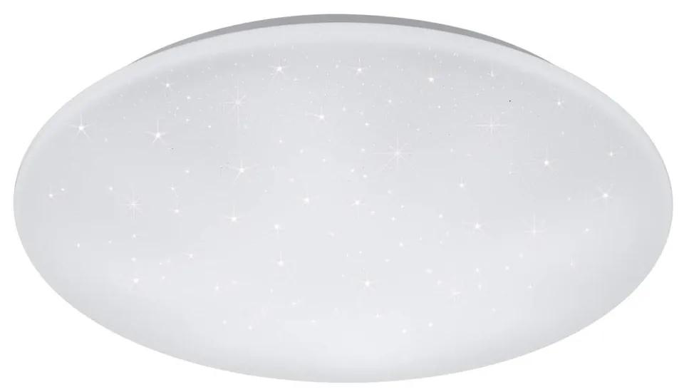 Biele guľaté LED stropné svietidlo Trio Kato, priemer 60 cm