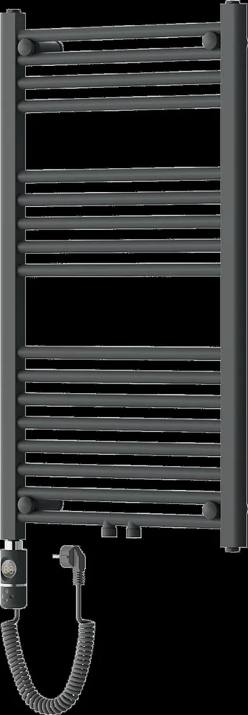 Mexen Mars, elektrické vykurovacie teleso 900 x 500 mm, 600 W, antracitová, W110-0900-500-2600-66