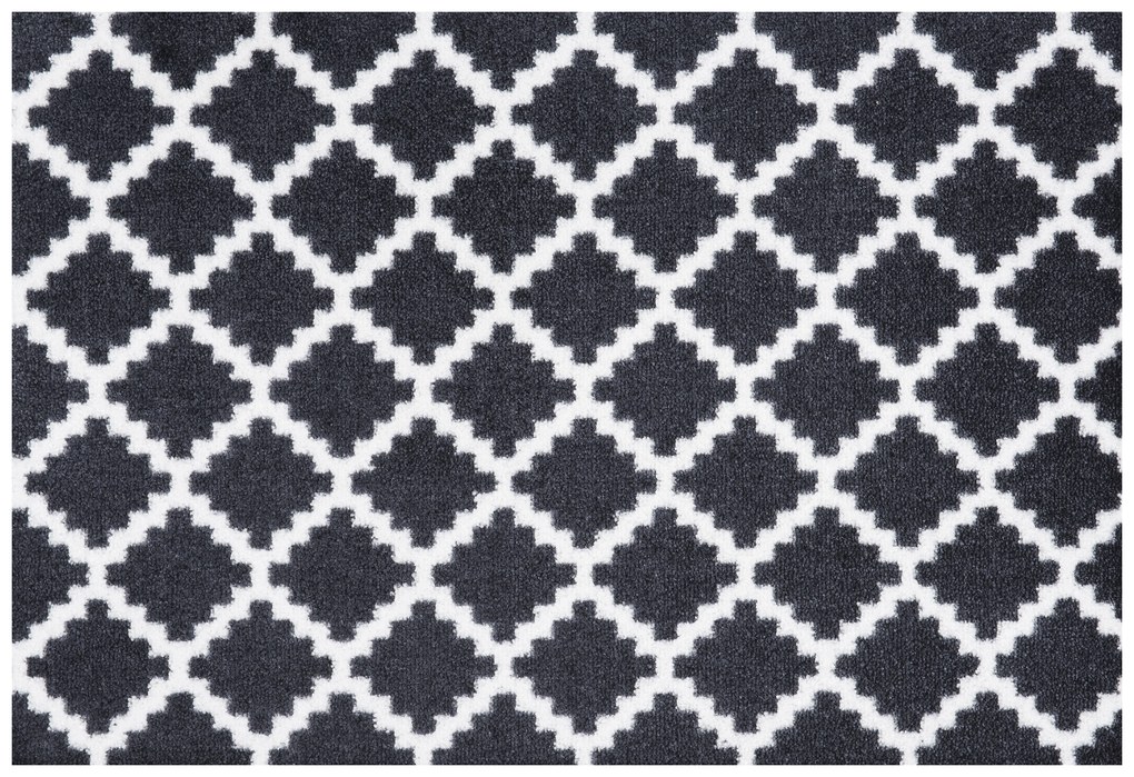 Protišmyková rohožka Home Black White 103156, 50x70, čiernobiela, chodba / predsieň, Hanse Home
