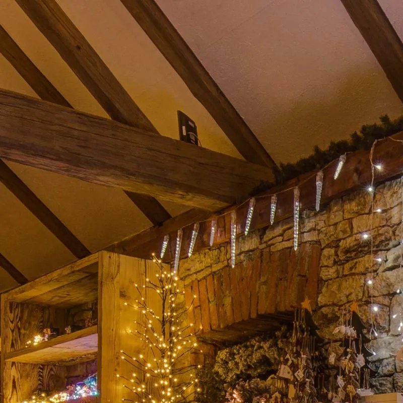 DECOLED Světelné rampouchy do interiéru, 10 ks