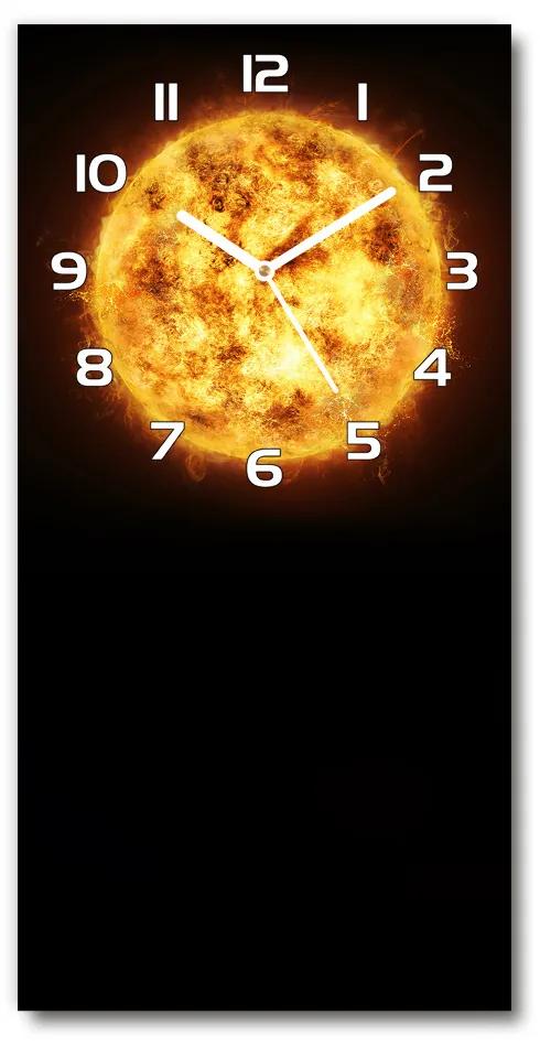 Moderné hodiny nástenné Slnko pl_zsp_30x60_f_80685077