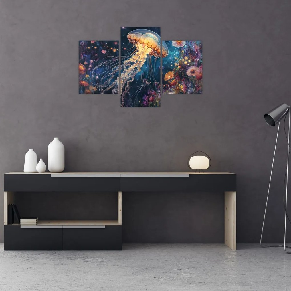 Obraz - Magická medúza (90x60 cm)