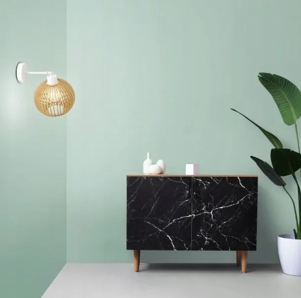 LED nástenná lampa - 1xE27 - LUCA05 Biela