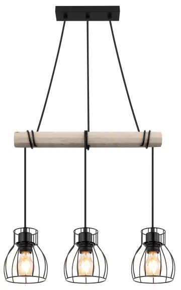 Globo 15326-3H - Luster na lanku MINA 3xE27/40W/230V