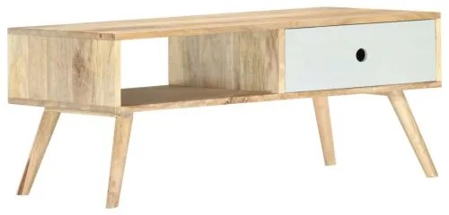 vidaXL Konferenčný stolík 90x50x40 cm masívne mangovníkové drevo-