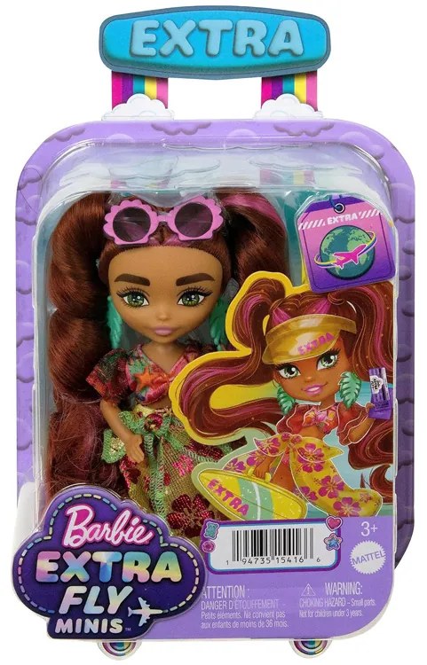 Jokomisiada Bábika Barbie extra fly minis – Plážové oblečenie