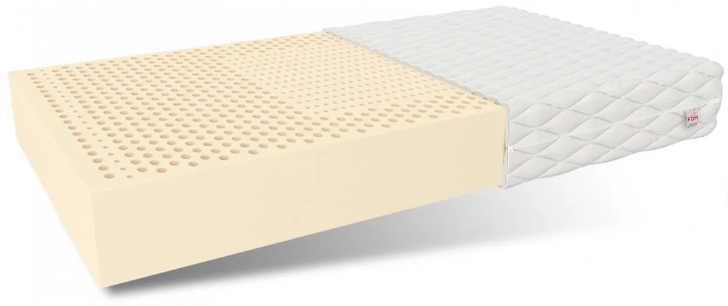 Detský latexový matrac UDINE 180x80x9 cm + poťah Aloe vera