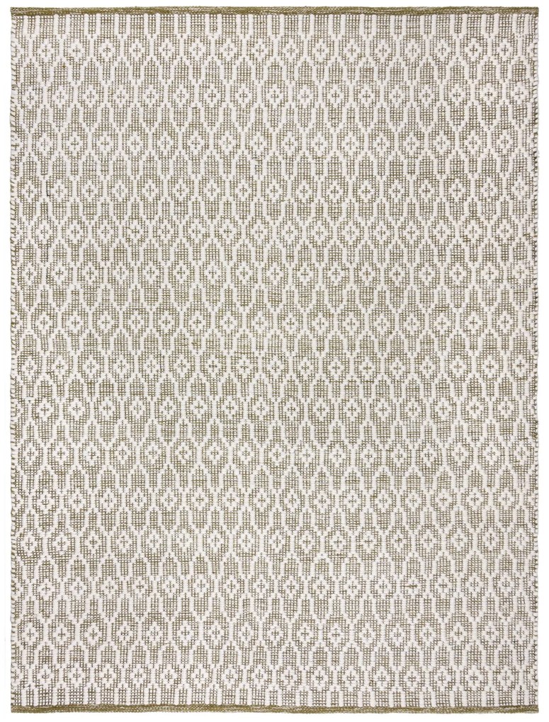 Flair Rugs, Ručne tkaný kusový koberec Nur Wool Dream Green, 120x170, zelená, obývacia izba