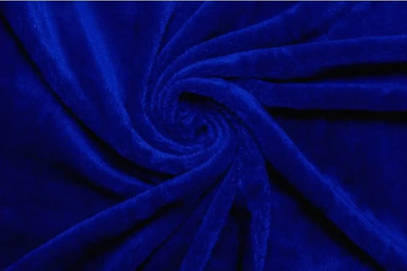 ECOMATRACE Mikroplyšová plachta tmavomodrá – 90×200 cm