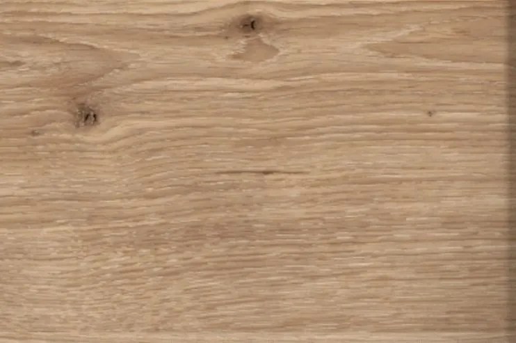 Široká komoda Scandi, biela/dub nox