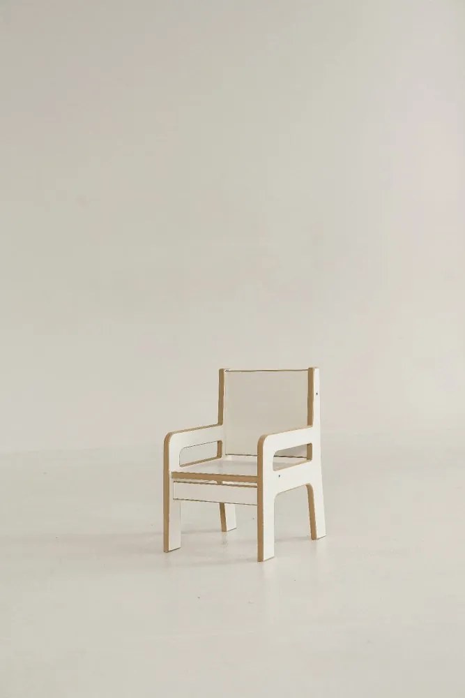 Detská stolička biela S/M