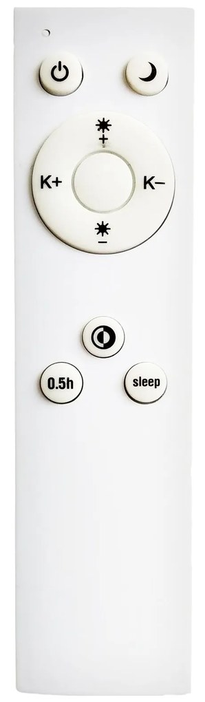 TOP LIGHT Svetlo nástenné-stropné Ocean H RC, Biela-Chróm