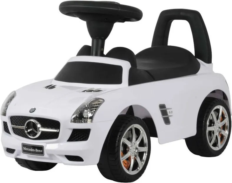 EcoToys Detské odrážadlo, vozítko Mercedes SLS, biela, 332