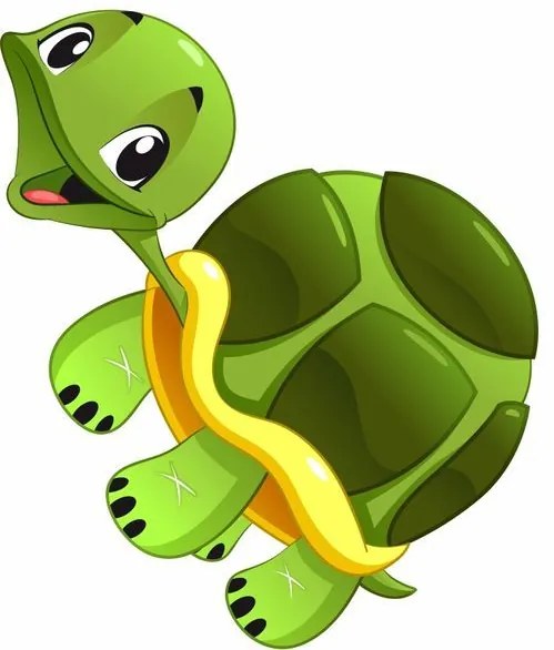 Samolepka ZVIERATKÁ - KORYTNAČKA