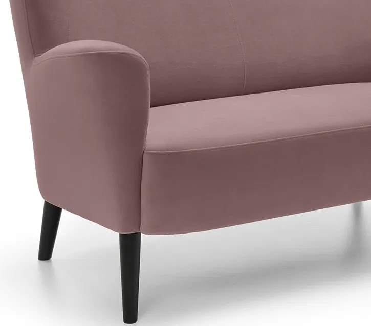 Dvojmiestna pohovka Next, staroružová látka