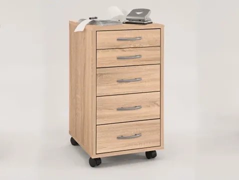 Úložný kontajner Freddy, dub sonoma%