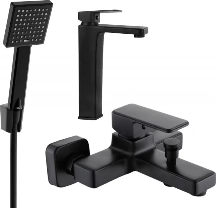 Mexen Cetus R45 vaňová súprava, čierna - 744313R45-70