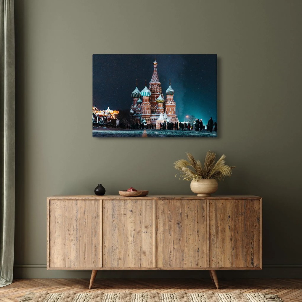 Obraz stavby v Rusku (90x60 cm)
