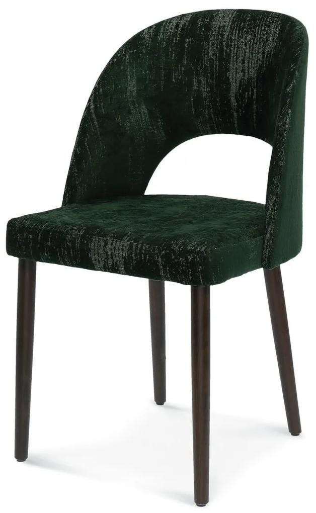 FAMEG Alora - A-1412 - jedálenská stolička Farba dreva: buk premium, Čalúnenie: koža L1