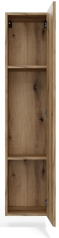 Závesná kúpeľňová skrinka Ryfo 31 cm dub evoke