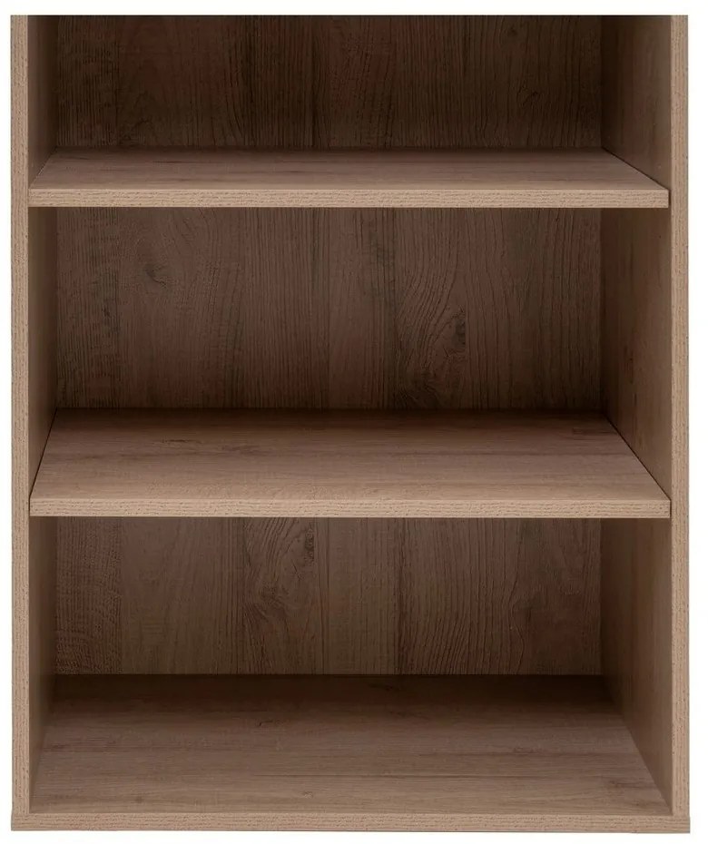 Otvorená modulárna skriňa v dekore duba v prírodnej farbe 60x180x45 cm Modular – Casa Selección