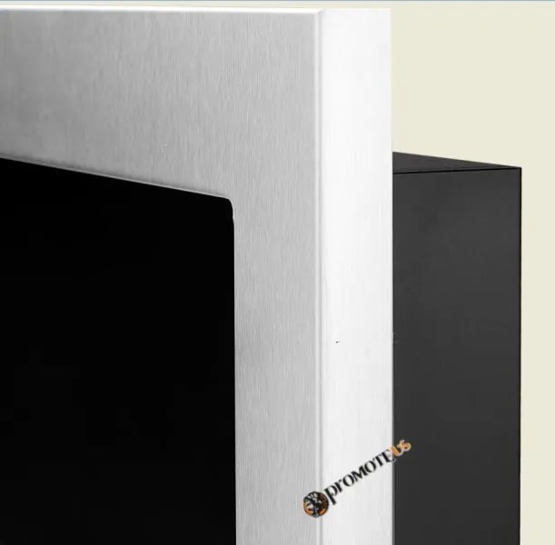 Závesný biokrb na stenu EOS NEREZ SO SKLOM 65x40x12