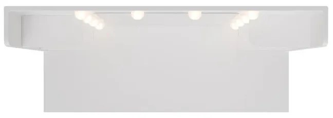 InternetovaZahrada Toaletný stolík Malia s LED osvetlením - biely