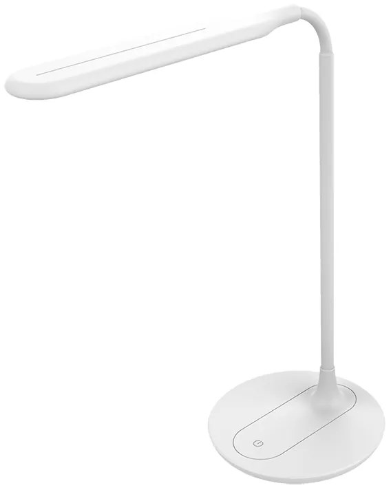 Solight LED stmievateľná stolná lampa, 6 W, denné biele svetlo, biela