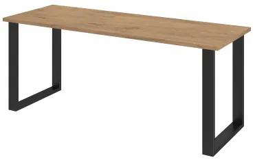 Jedálenský stôl Impie 185x67 (dub lancelot). Vlastná spoľahlivá doprava až k Vám domov. 1024632